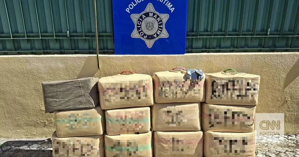 580 kg of drugs seized on Carvalhal beach, Grândola