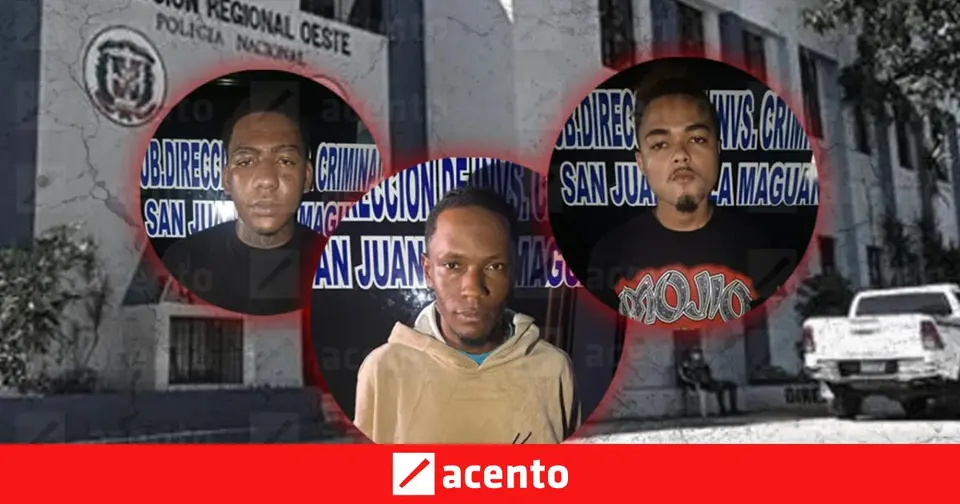 Tres requeridos por la justicia se entregan voluntariamente a la Policía en San Juan de la Maguana