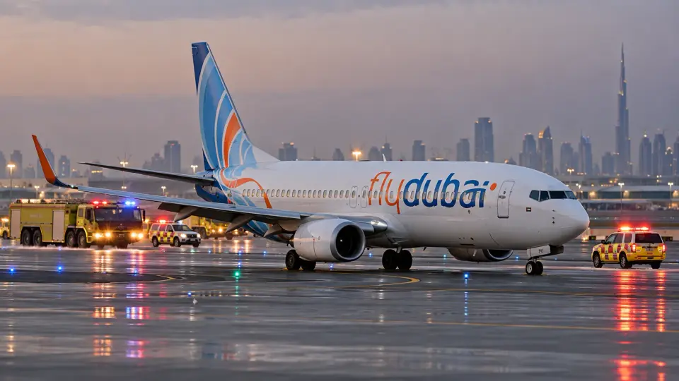 Drugi pilot FlyDubai zaatakował kapitana siekierą na pokładzie samolotu z Tel Awiwem