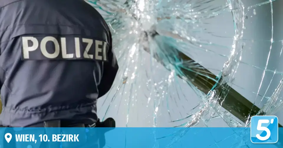 Einbrecher stürmt Wohnung in Wien-Favoriten – Bewohner rufen Polizei