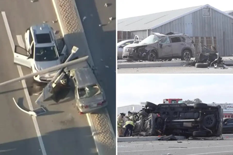Oxnard Driver Charged with Murder After 8-Car Pileup Kills Two Men