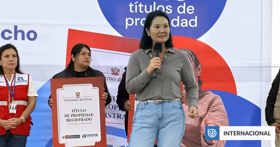Dircote investiga amenazas de muerte contra la presidenta Fujimori en Perú