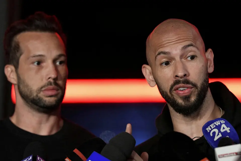 Tate brothers used 'lover boy' tactic to coerce women into porn, court docs reveal