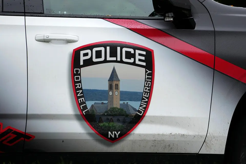 Cornell building vandalised amid fury over gang rape complaint handling