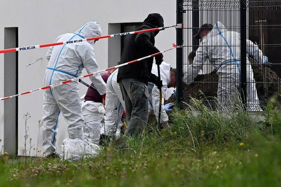 Polish police discover remains of unborn children in south-east of country