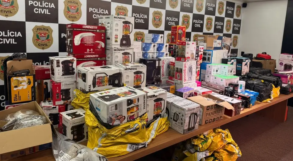 Casal preso por fraude em compras online e associação criminosa em Itapetininga (SP)