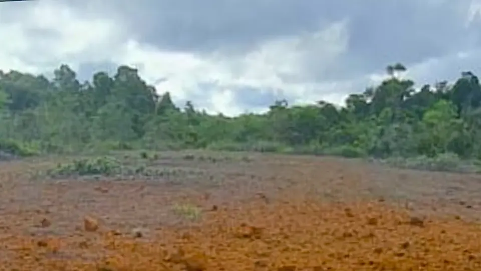 Illegale landingsbaan en uitgebrand drugsvliegtuig ontdekt in Para, Suriname