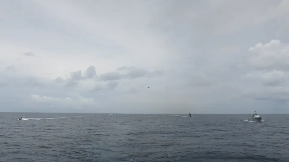 Dominicana incauta paquetes de cocaína tras operación naval conjunta con Estados Unidos en el Caribe sur