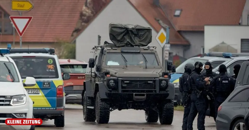 Shots fired during weapons inspection in Berngau: one dead, suspect barricaded