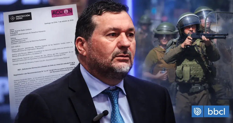 Abogada denuncia al fiscal Barros ante la CIDH por vincular estallido social y crimen organizado