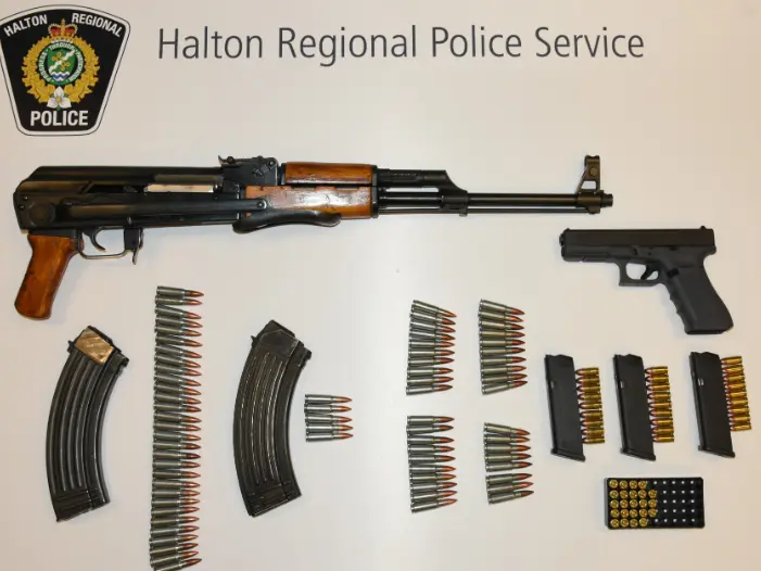 Two North York men arrested with firearms in Milton robbery investigation