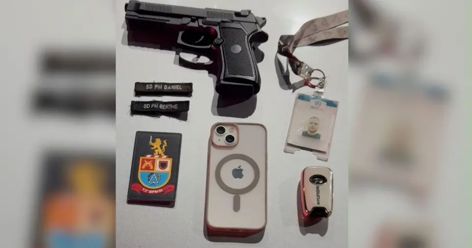 Fake police officer arrested in Bom Retiro with uniform and fake gun following robberies