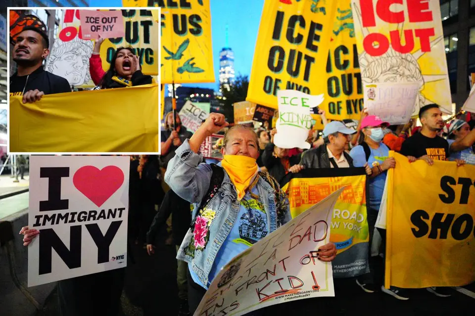 Anti-ICE Protests Draw 5,000 in NYC After Bronx Shooting of Migrant Oscar Belgal