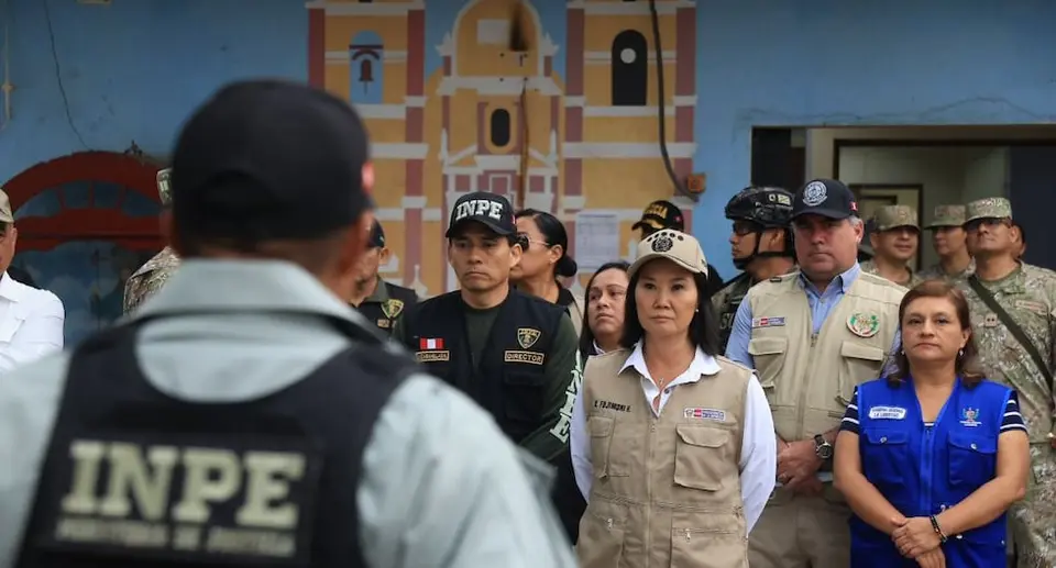 Keiko Fujimori amplía penal El Milagro en Trujillo y anuncia requisas permanentes