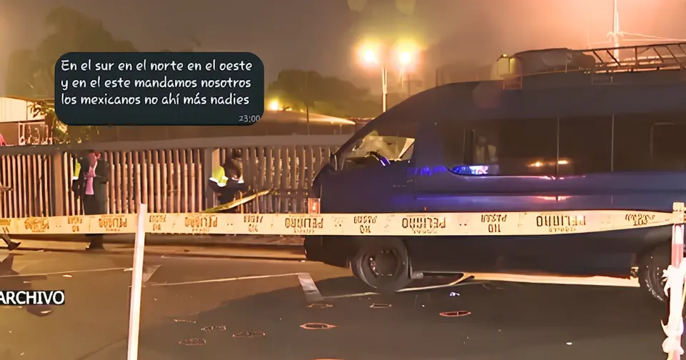 Banda 'Los Mexicanos' amenaza con matar a colectiveros en San Juan de Miraflores