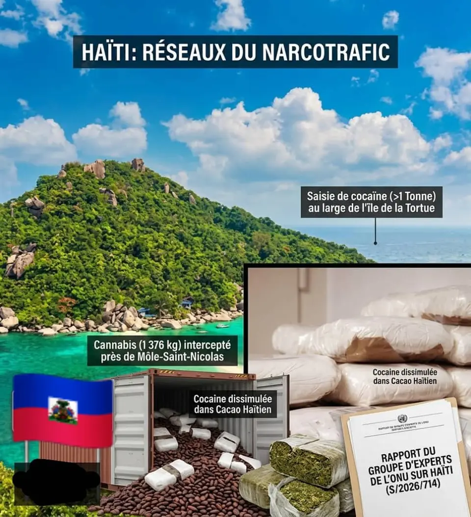 Haiti, maritime corridor of drug trafficking: three major seizures documented by UN