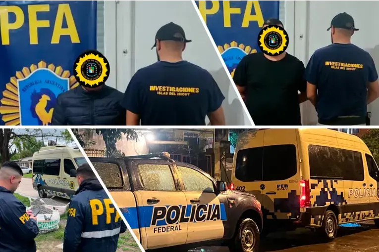 Banda de estafadores desarticulada en Entre Ríos: siete allanamientos y tres detenidos