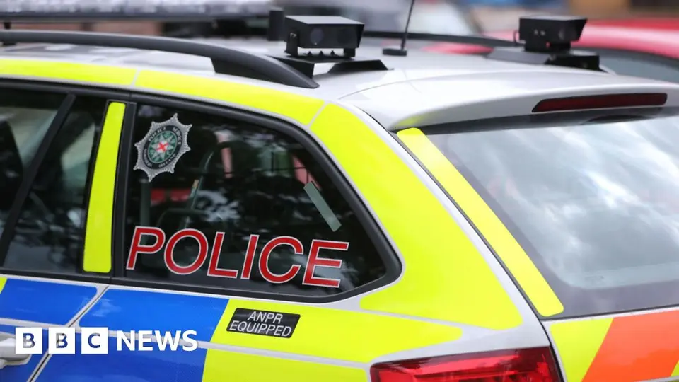 Petrol bomb attack on PSNI patrol car in Strabane, County Tyrone