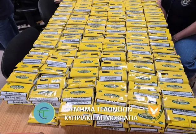 Customs checks revealed illegal tobacco trafficking in Paphos and Nicosia