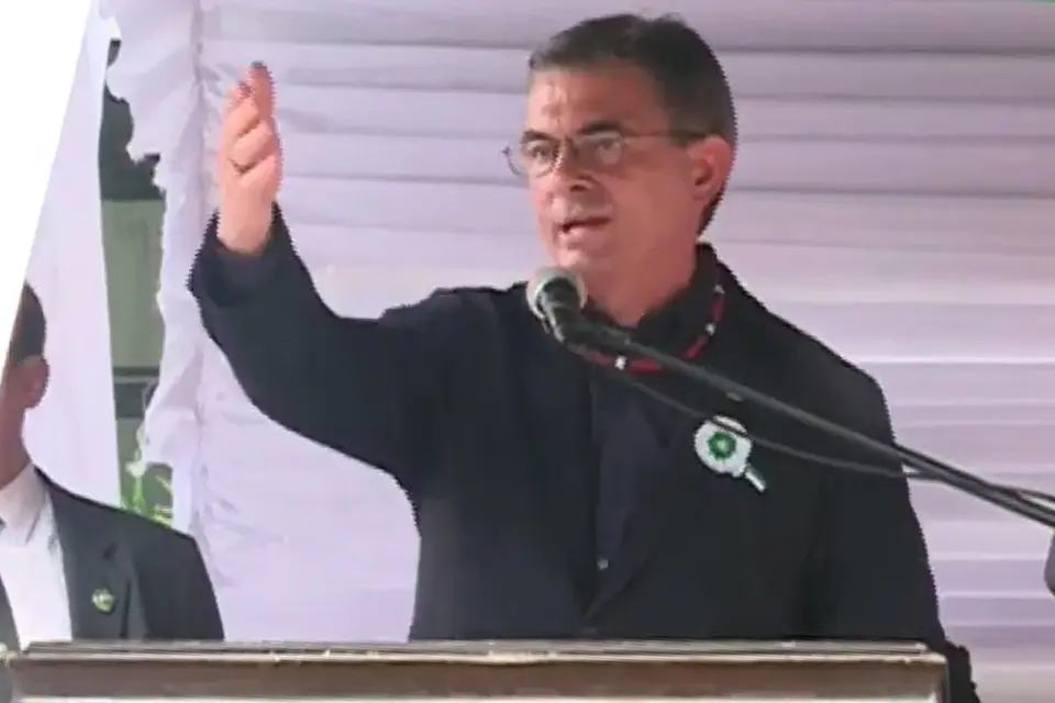 President Paz demands governors and mayors combat organised crime and corrupt prosecutors