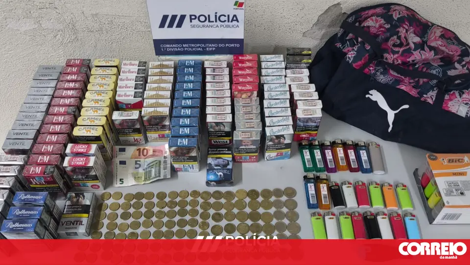 Thief caught red-handed during shop robbery in Porto