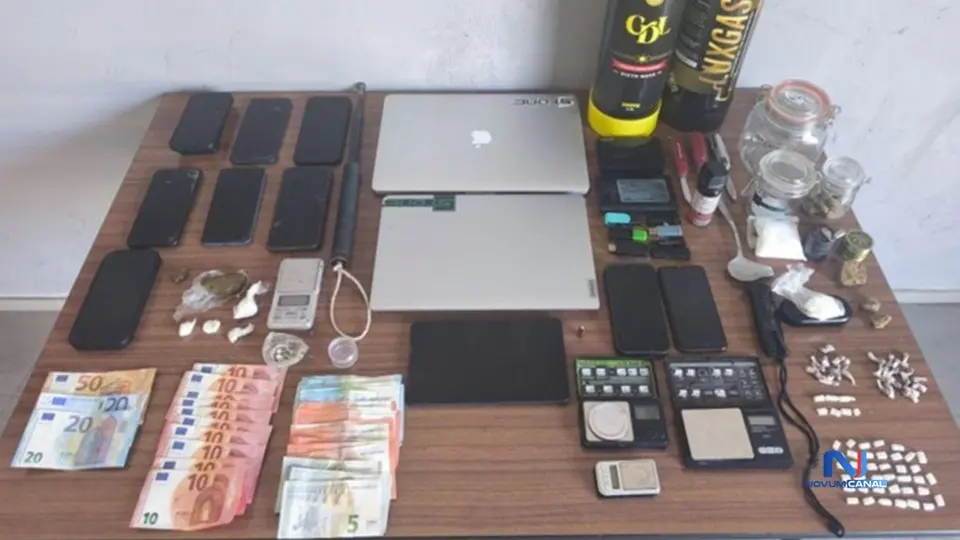Operação policial em Lamego resulta em três detenções e apreensão de droga