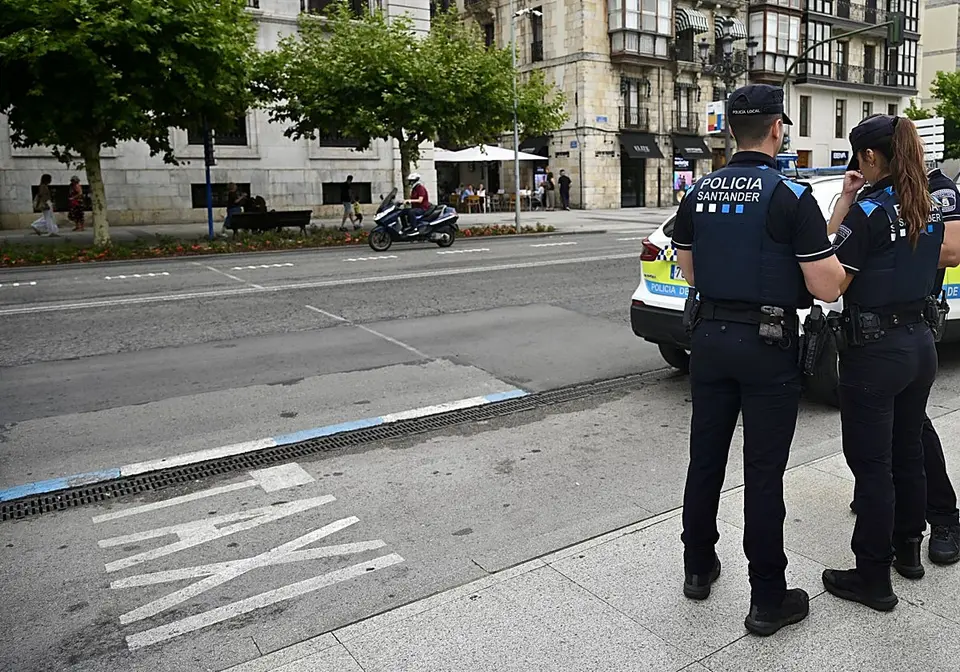 Detenido en Santander tras agredir a agente policial en pelea callejera