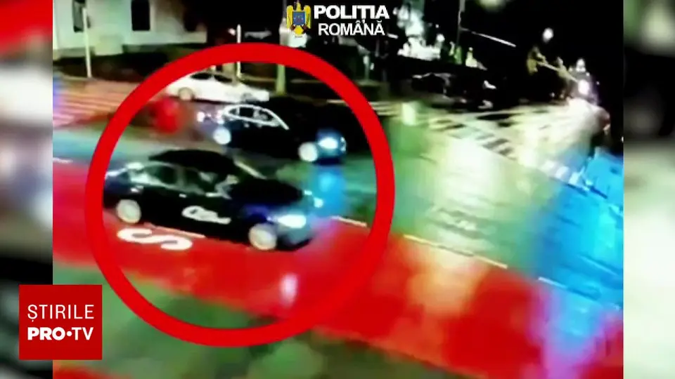 Cursă ilegală de mașini soldată cu accident grav pe un bulevard din Brașov