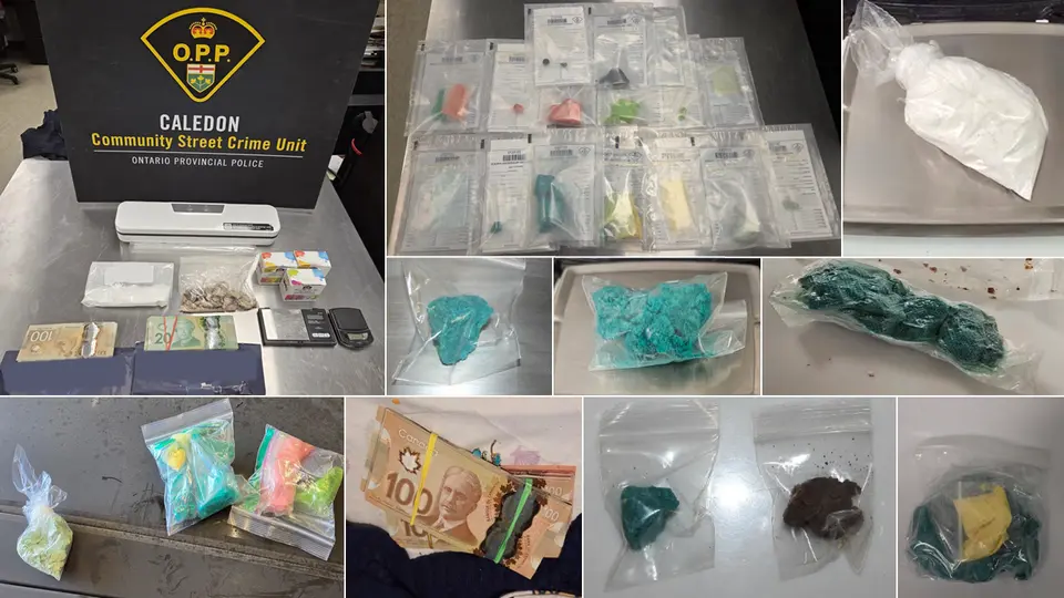 Dark web drug bust in Mississauga: two men charged, 600g fentanyl seized