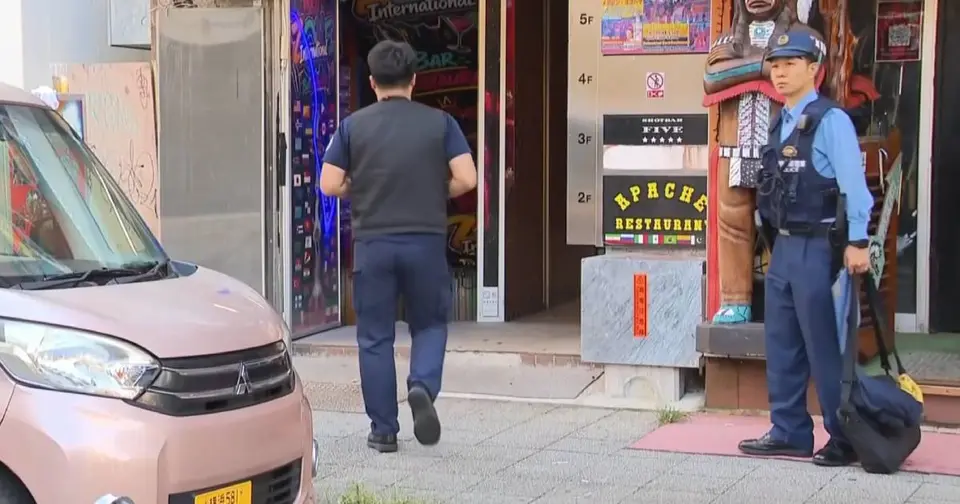 Cuban arrested in Yokohama for stabbing man at eating establishment