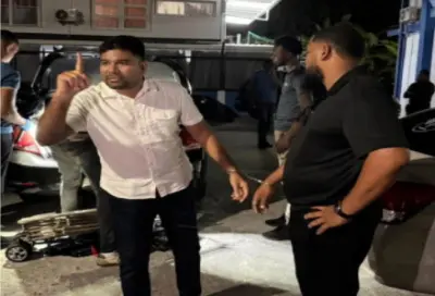 Guyana Opposition Leader Azruddin Mohamed arrested near Special Branch chief's home