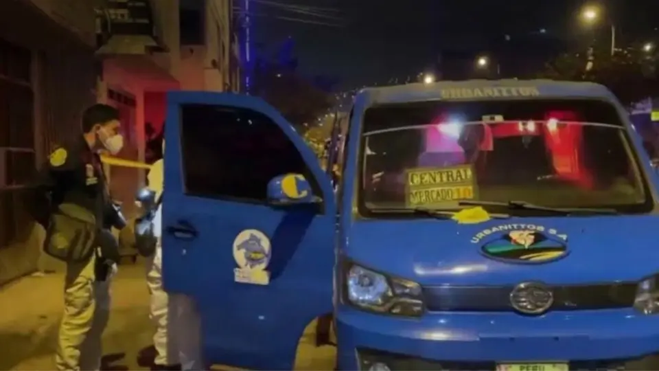 Sicario mata a colectivero de 23 años a balazos en San Juan de Lurigancho