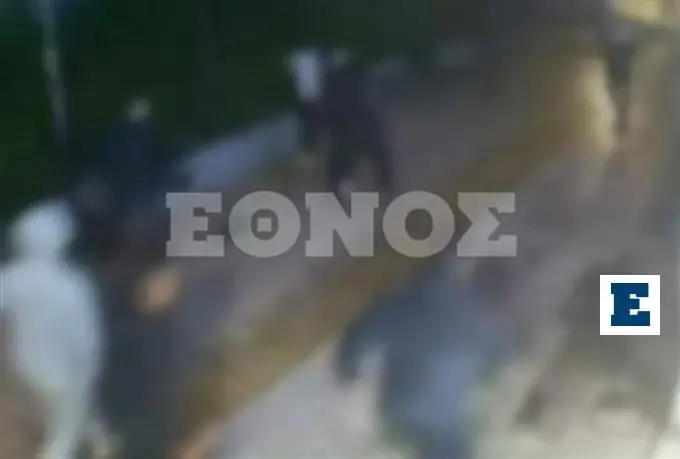 Knife attack on students in Metaxourgeio — video evidence