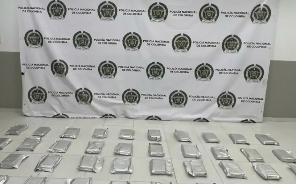 Policía Antinarcóticos incauta 45 kg de cocaína en Puerto de Santa Marta