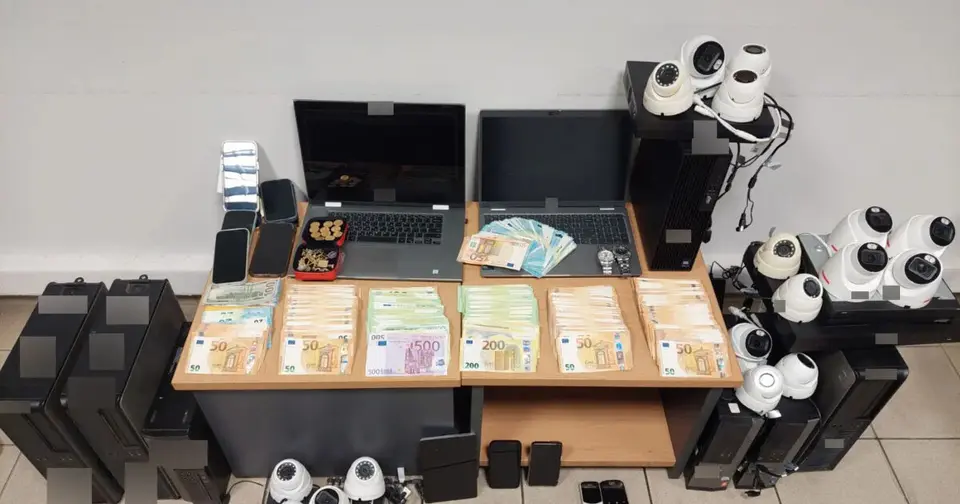 Παράνομος τζόγος Θεσσαλονίκη: 20 συλλήψεις, κέρδη άνω του 1 εκατ. ευρώ