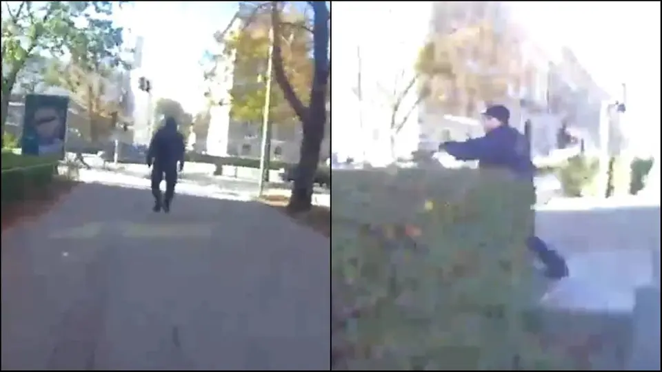 Policja publikuje nagranie z zatrzymania przy TK, odrzuca zarzuty agresji