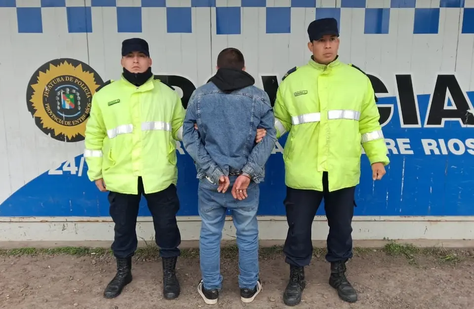 Uruguayan fugitive arrested in Entre Ríos with weapons, cocaine and Interpol alert for homicide