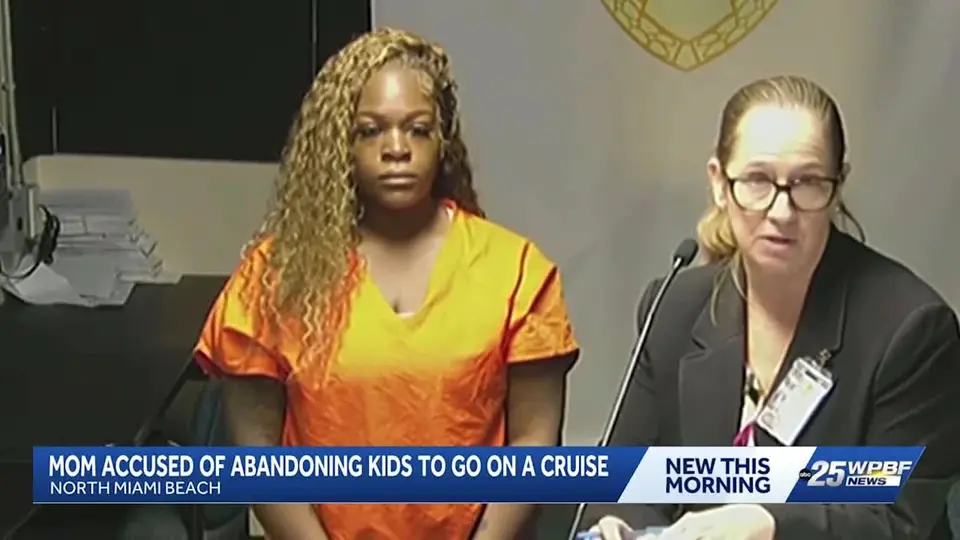 Mother arrested for leaving 4 children alone, including infant, during Bahamas cruise