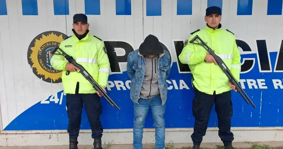 Uruguayo buscado por Interpol detenido en Entre Ríos con armas y 427 gramos de cocaína