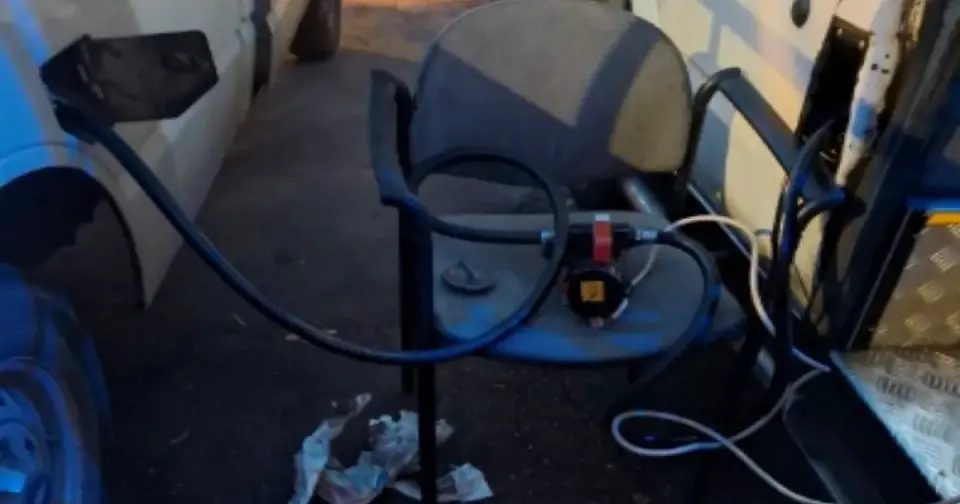 Arrest for illegal fuel trafficking through Green Line