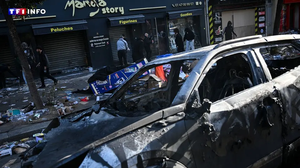 Violences du 17 octobre : destruction massives à Paris, Bordeaux, Marseille et Limoges