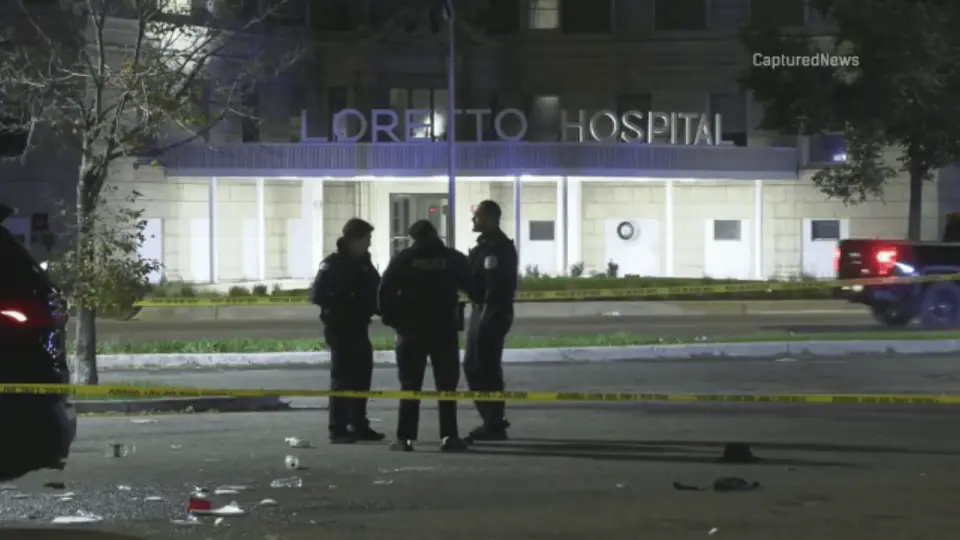 Four shot near Loretto Hospital in Chicago's Austin neighbourhood