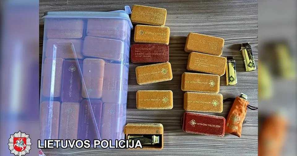 Narkotikai už 200 tūkst. eurų: Klaipėdos policija sulaikė penkis įtariamuosius