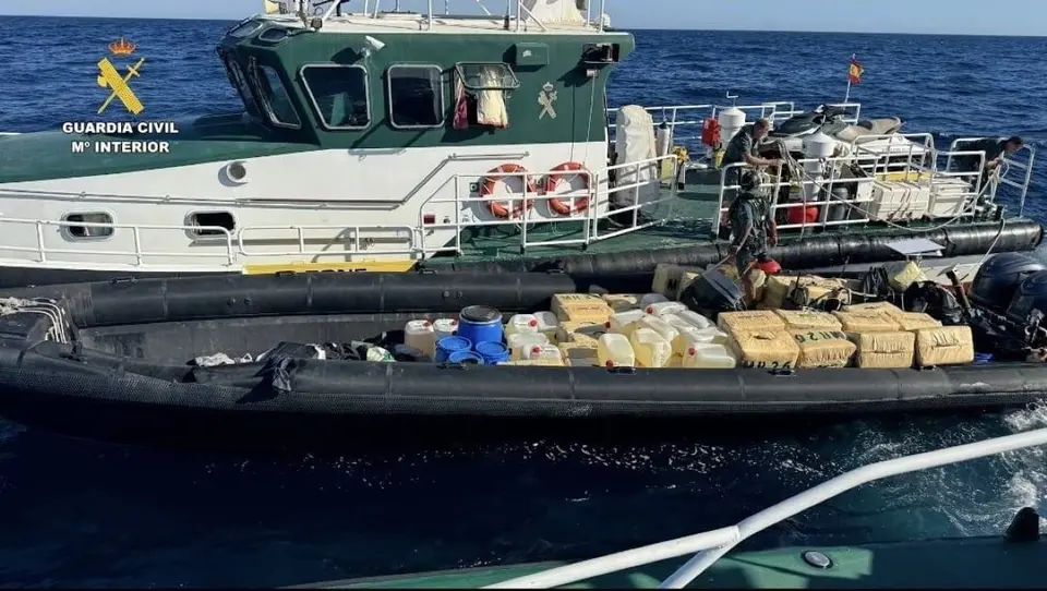 Guardia Civil desmantela red de tráfico de hachís entre La Línea, Conil y Huelva