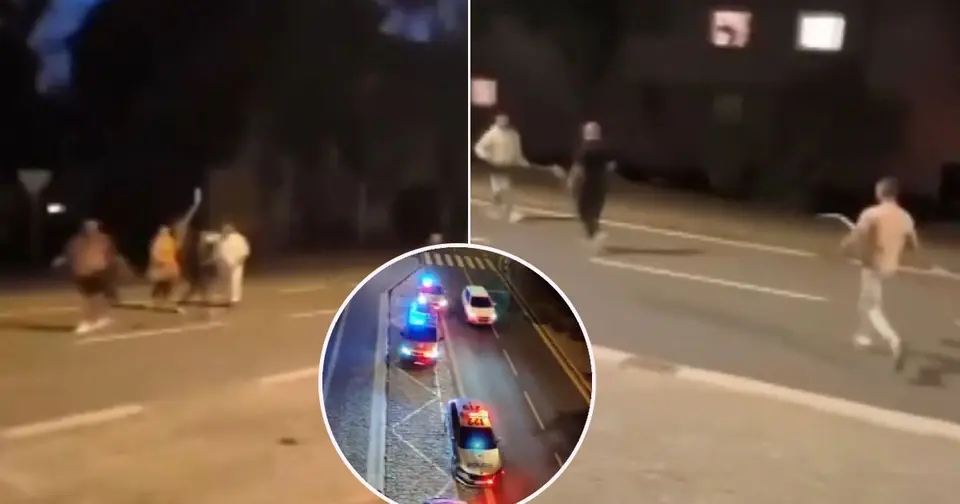 Hromadná rvačka desítek lidí ve Žďáru nad Sázavou: v rukách lopaty