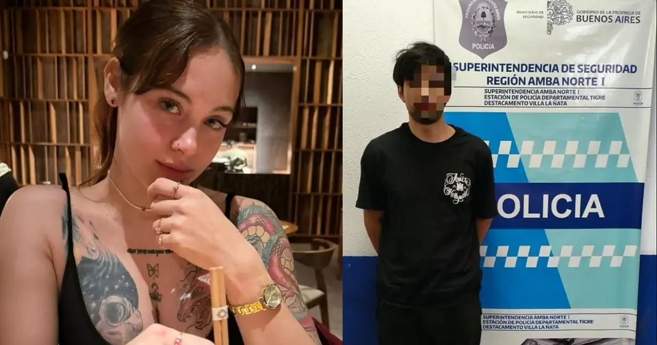 Streamer uruguayo detenido por agredir a su novia en vivo en Buenos Aires
