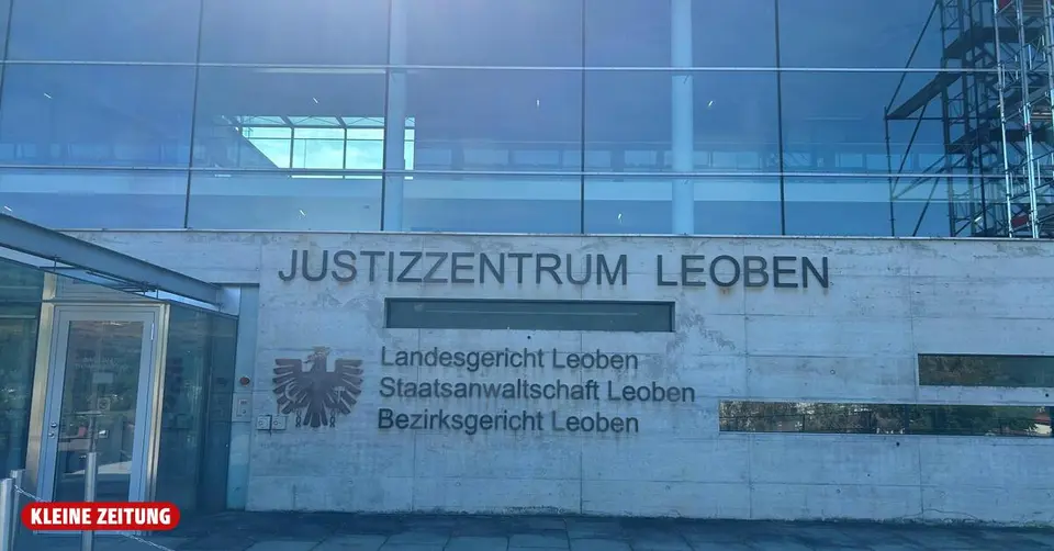 Explosive belt threat against authority: Upper Styrian sentenced in Leoben