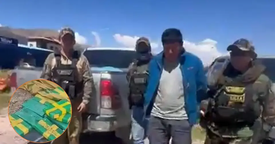 Cocaína oculta en camioneta: 22 kilos decomisados en carretera de Cusco