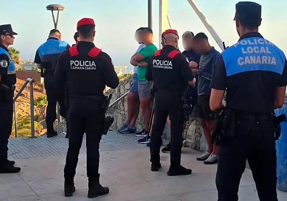Police operation in Puerto Rico and Europa shopping centres, Mogán: two arrested