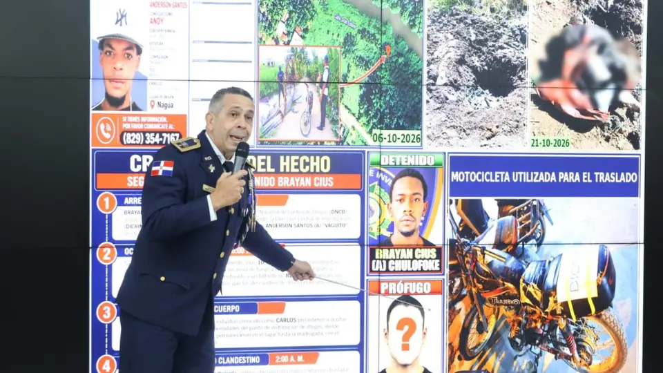 Body of "Vaguito" found buried in Nagua; DICRIM identifies last companion